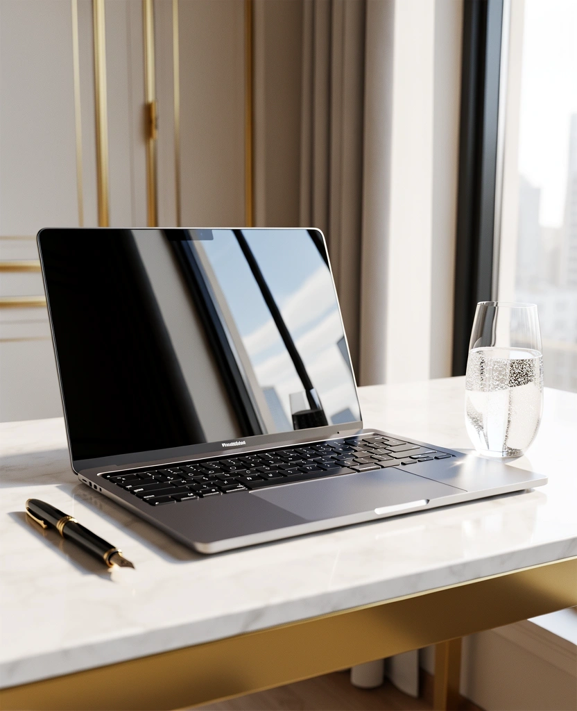 Professional workspace setup